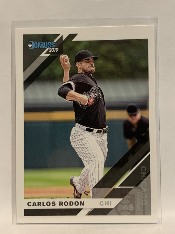 #142 Carlos Radon Chicago White Sox 2019 Donruss Baseball Card