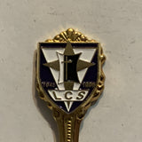 LCS 1945 1995 Church Logo Collectable Souvenir Spoon BI