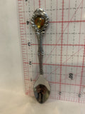 Swan River Manitoba Flower Souvenir Spoon