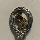 Nevada Rolling Dice Collectable Souvenir Spoon BI