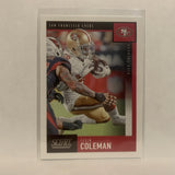 #313 Tevin Coleman San Francisco 49ers 2020 Score Football Card LR