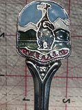 Jasper Bear Alberta Canada  Souvenir Spoon