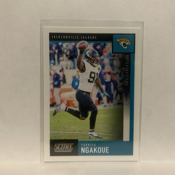 #110 Yannick Ngakoue Jacksonville Panthers 2020 Score Football Card LR