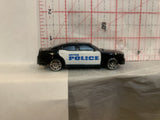 Black White Metro Police 2006 Dodge Charger Maisto Loose Diecast Car