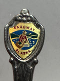 Skagway Alaska Gold Panner  Souvenir Spoon