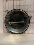 Kiss Me Non Smokers Only Canadian Cancer Society Button Pinback