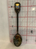 Canada Cross Stitch Rose Souvenir Spoon