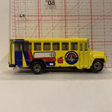 Yellow School Bus ©1985  Matchbox Diecast Car GH