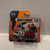Grey Mountain RSQ Ford F-550 Superduty 3/30 MBX Rescue 2017 45/125 FHJ97 Matchbox  Short Card