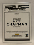 #12 Matt Chapman Diamond Kings Oakland Athletics 2019 Donruss Baseball Card