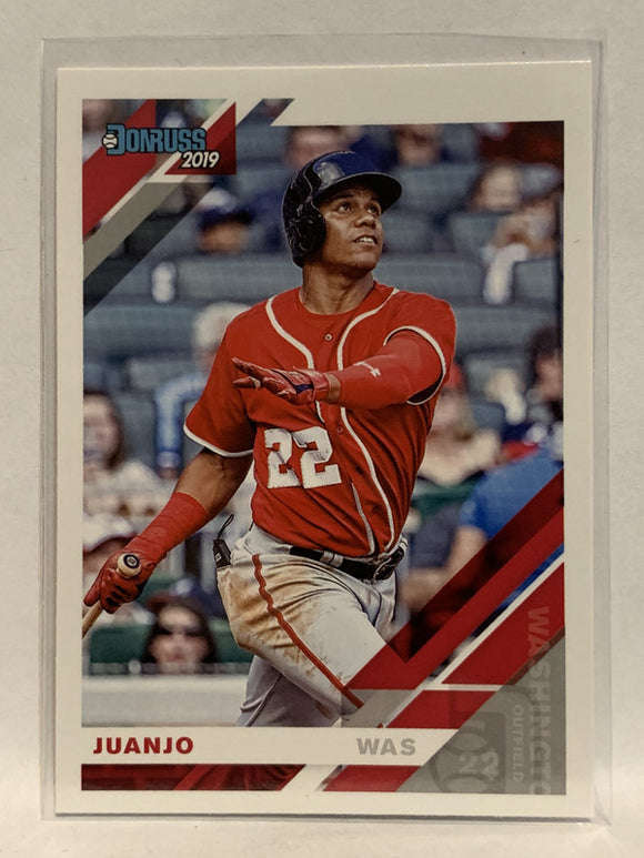 #61 Juan Soto Washington Nationals 2019 Donruss Baseball Card