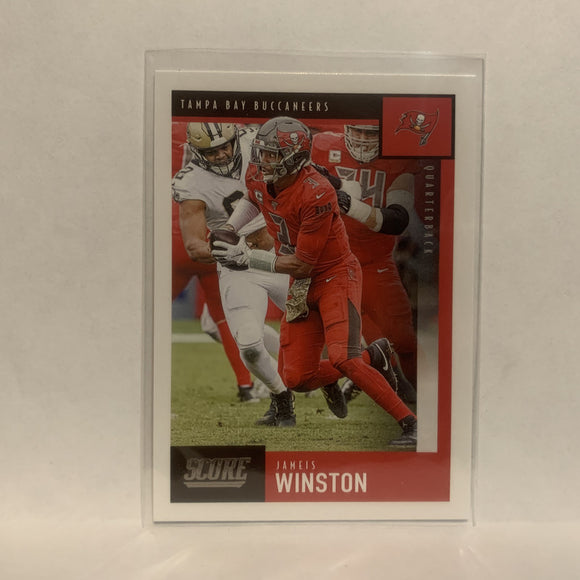 #281 Jameis Winston Tampa Bay Buccaneers 2020 Score Football Card LR