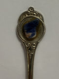 Blue Rock Gemstone Souvenir Spoon