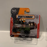 Green Sahara Sweeper 23/30 MBX Rescue 2017 79/125 FHK68 Matchbox  Short Card