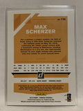 #116 Max Scherzer   Washington Nationals 2019 Donruss Baseball Card