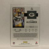 #232 Jaire Alexander Green Bay Packers 2020 Score Football Card LR