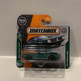 Green '70 Plymouth Cuda 13/35 MBX Road Trip 2017 19/125 FHK51 Matchbox  Short Card