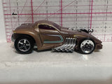 Brown Burl-Esque E21 Hot Wheels Diecast Car