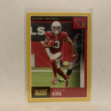 #289 Christian Kirk Gold Arizona Cardinals 2020 Score Football Card LR