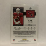 #289 Christian Kirk Gold Arizona Cardinals 2020 Score Football Card LR