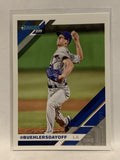 #133 Walker Buchler Los Angeles Dodgers 2019 Donruss Baseball Card