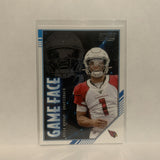 GF-KM Kyler Murray Game Face Arizona Cardinals 2020 Score Football Card LR