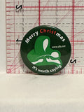 Merry Christmas AFA Button Pinback