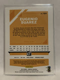 #124 Eugenio Suarez   Cincinnati Reds 2019 Donruss Baseball Card