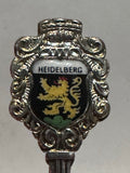 Heidelberg Germany Crest Emblem Silverplated  Souvenir Spoon