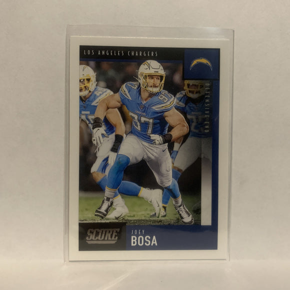 #150 Joey Bosa Los Angeles Chargers 2020 Score Football Card LS