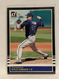#242 Kyle Gibson Black  Minnesota Twins 2019 Donruss Baseball Card