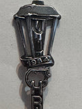 Christmas Noel 1984 Candle Three Wise Men Silverplated  Souvenir Spoon