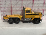 Yellow Semi Truck 1/100 #297 Majorette Diecast Car