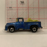 Blue Ford Pick Up Motorcycles ©1973 Hot Wheels Diecast Car GH
