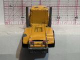 Yellow Semi Truck 1/100 #297 Majorette Diecast Car