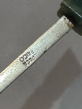 Vallarta Mexico Green Idol Calender Alpaca  Souvenir Spoon