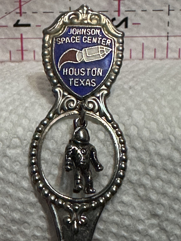 Johnsen Space Center Houston Texas Astronaut  Souvenir Spoon