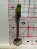 Vallarta Mexico Green Idol Calender Alpaca  Souvenir Spoon