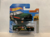 Green '84 Audi Sport Quattro Baja Balzers 2019 Castrol Hot Wheels Short Card New Diecast Cars AA