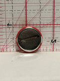 Red Boy Face Drawing Button Pinback