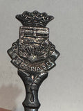 Victoria BC Crest Emblem Silverplated  Souvenir Spoon