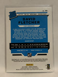 #36 David Fletcher Rated Rookie Los Angeles Angels 2019 Donruss Baseball Card