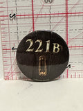 221 B Movie Poster Button Pinback
