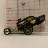 Black BDC90 Drag Racer ©2013 Hot Wheels Diecast Car GI