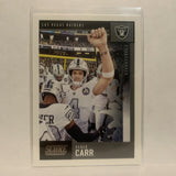 #158 Derek Carr Las Vegas Raiders 2020 Score Football Card LS