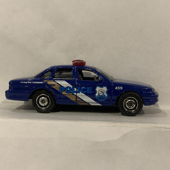 Blue  City Police Ford Crown Victoria ©1996 Matchbox AC