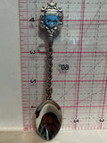 Frankfurt M Flughafen Airplane  Souvenir Spoon