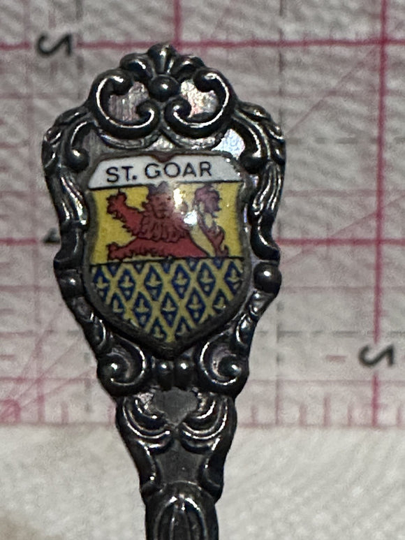 St Goar Germany Crest Emblem  Souvenir Spoon