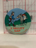 3 Valley Gap British Columbia Canada Button Pinback
