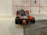 Black Med-Evil  Hot Wheels Loose Diecast Car